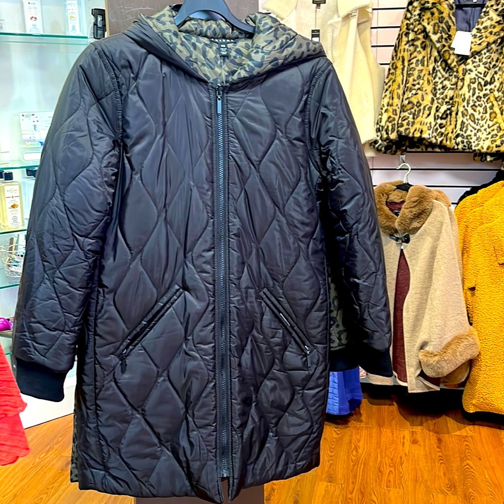 Tribal coat long length reversible